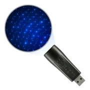 BlissLights Starport USB Laser Light for Room Decor, Home Theatre Backlight, and Night Light Ambiance (Blue)