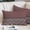 Brown Red, variant on Boho Purple Flower Pillow Covers, Linen Long Throw Pillow Case, Abstract Bohemia Pesley Floral Holiday Pillow Protector Decorative Cushion Cover for Living Room/Bedroom 24" x 36"