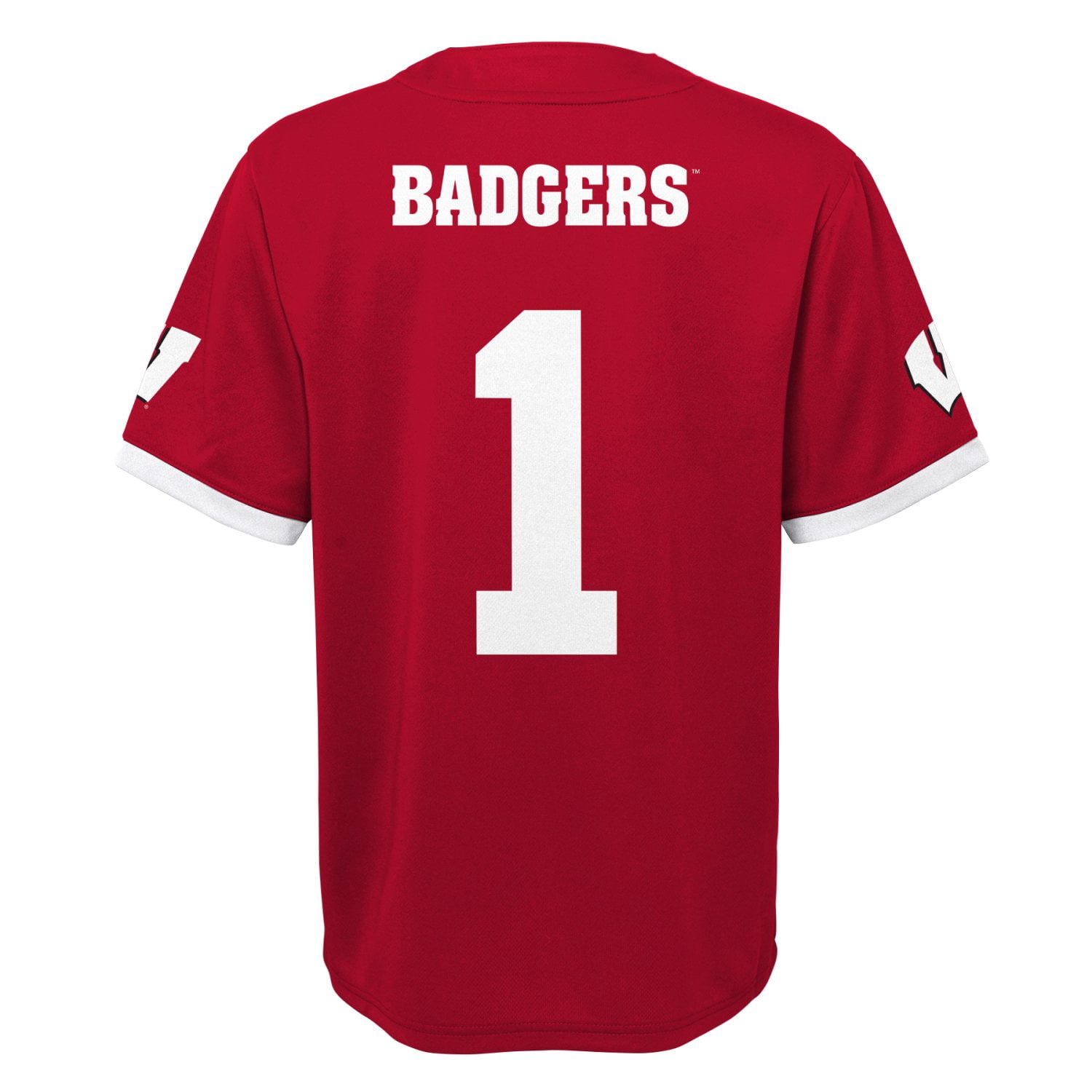 WISCONSIN BADGERS NCAA Boys Jersey Game Day Fan Apparel