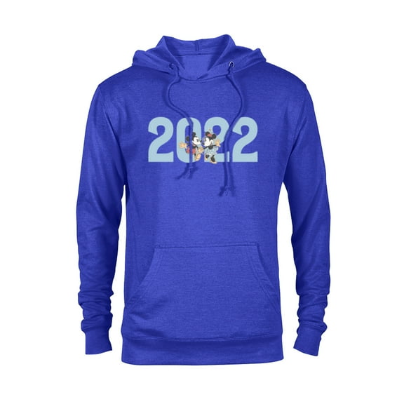 Disney Mickey and Minnie 2022 New Year’s Eve - Pullover Hoodie for Adults – Customized-Royal Heather