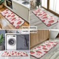 thumbnail image 6 of Strawberry Plants Fruit Flower Kitchen Rug Mat,Kitchen Runner Rugs Non Skid Washable,Decorative Kitchen Floor Mats for Kitchen,Sink,Laundry,17"x47.2", 6 of 7