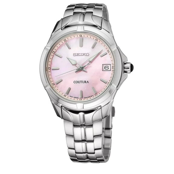Seiko Coutura Women's Quartz Mother of Pearl Dial Stainless Steel	 Watch SUR585