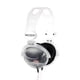 thumbnail image 3 of Koss CL/20 Auriculares supraaurales transparentes, aspecto retro, conector de 3,5 mm, diadema ajustable, almohadillas de polipiel, 3 of 5