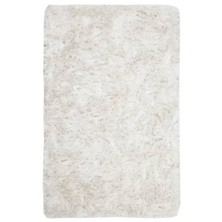Ocean Silk Rug - Safavieh Ocean Trellis Solid Plush Shag Area Rug or Runner