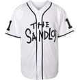 thumbnail image 2 of Benny 'The Jet' Rodriguez 30 The Sandlot Bel Air Short Sleeve Squints Yeah-Yeah Baseball Jersey, 2 of 16
