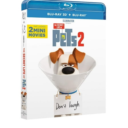 The Secret Life of Pets 2 3D Blu Ray