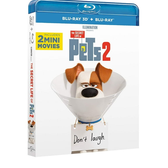 The Secret Life of Pets 2 3D Blu Ray