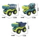 thumbnail image 5 of Dinosaurios de plástico Transporte de coches Dinosaurios Coche Juguetes Niños Juguetes de simulación Dinosaurio Camión de la basura, 5 of 5
