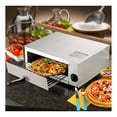 thumbnail image 3 of Gexandy Electric Pizza Oven Stainless Steel Pizza Baker Kitchen Pizza Toaster Pizza Maker with Handle & Removable Tray, 3 of 7