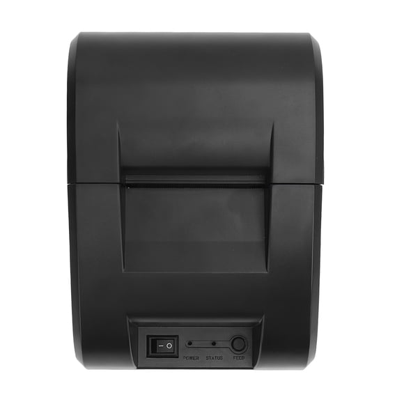 Thermal POS Printer, Efficient Thermal Receipt Printer 60mm/s Speed Printing 58mm  for Small Business US Plug,EU Plug