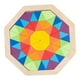 thumbnail image 1 of Bloques de madera con patrones, juego de rompecabezas, juguetes educativos clásicos, tangrams, juguetes de madera para niños y adultos. mi, 1 of 9
