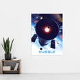 thumbnail image 2 of NASA Exoplanet Travel Bureau The Hubble Space Telescope Poster Extra Large XL Wall Art Print, 2 of 3
