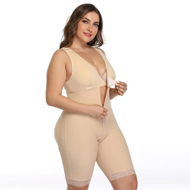 Aueoeo Women Bodysuits, Shapers for Women Tummy Control Women's Bodysuit  With Waist and Hip Tight Body Oversized Body Suit