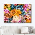 thumbnail image 2 of wall26 Canvas Print Wall Art Rainbow Neon Desert Succulent Flowers Nature Floral Photography Realism Botanical Wilderness Zen Rustic Colorful Decorative for Living Room, Bedroom, Office - 32"x48, 2 of 5