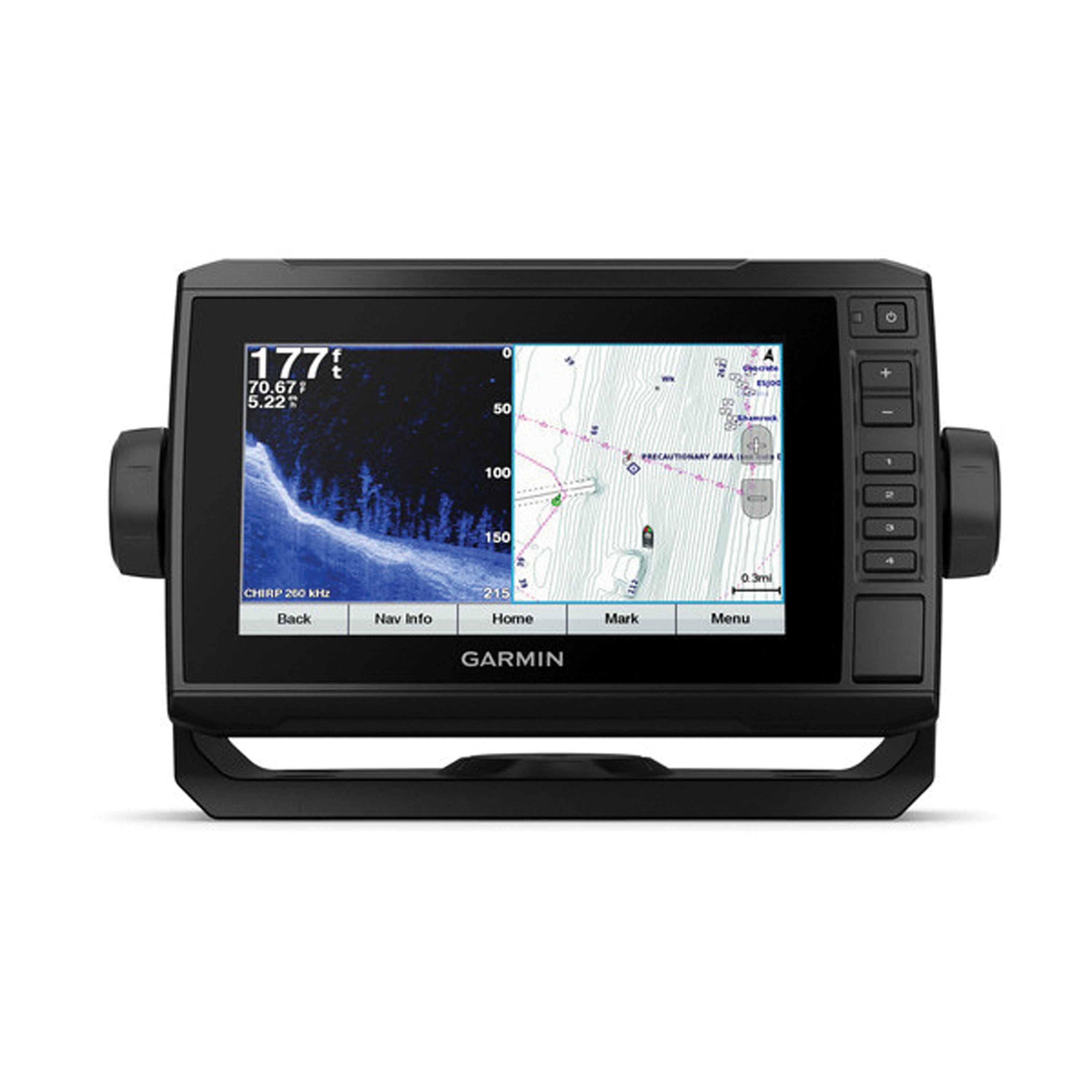 Garmin EchoMap Plus 74cv with BlueChart g2 U.S.Offshore Charts