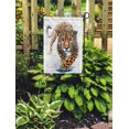 thumbnail image 2 of SIDONKU Watercolor Leopard Jaguar Wild Big Cat Cute Danger Drawing Garden Flag Decorative Flag House Banner 28x40 inch, 2 of 2