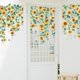 thumbnail image 2 of Injueey Adhesivo de pared de flores, interesante, para interiores, bricolaje, PVC, autoadhesivo, cinta de fondo, calcomanías de plantas, accesorio de Decoración del hogar Injueey HA077499-00B, 2 of 6