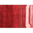 thumbnail image 1 of Ahgly Company Indoor Rectangle Abstract Red Contemporary Area Rugs, 3' x 5', 1 of 4