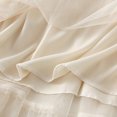 thumbnail image 4 of Mrat Straight Skirts Women's Classic High Waist Double-Layered Skirt Elastic Waist Midi Skirt High Waist A-Line Skirt S-58 Beige One Size, 4 of 8