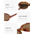 thumbnail image 5 of Gafas de Sol SOJOS Retro Ovaladas y Redondas Polarizadas SJ2603 Unisex, 5 of 5