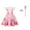A769-Pink, variant on Aipartys Girls Glinda Dress Pink Glinda Costume Kids Tulle Birthday Party Cosplay Dress with Accessories for 9-10 Years