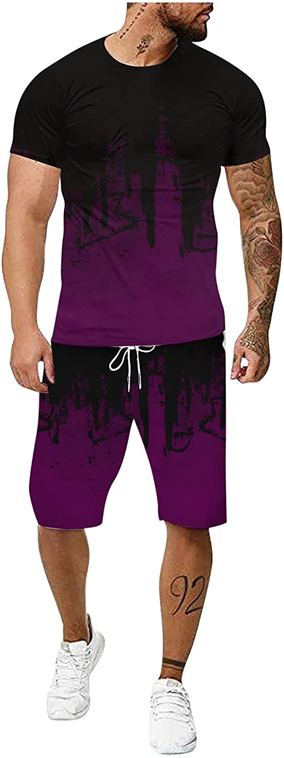2021 Mens Matching Sweatsuit Summer 2 