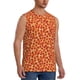 thumbnail image 2 of Fotbe Pizza Men's Camiseta sin Mangas Estampada para Hombres, Playera Casual para Gimnasio, Entrenamiento, Playa-Small, 2 of 7