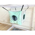 thumbnail image 3 of Ferret Cube Hammock Small Animals Cage Hanging Bunkbed Hideout Warm Bed, 3 of 7