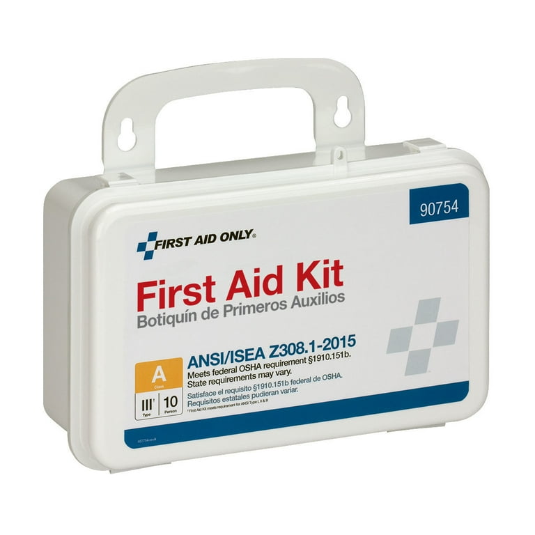 First Aid Only 71 Piece Plastic First Aid Kit, ANSI