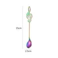 thumbnail image 6 of PTOOTP Titanium Coated Coffee Spoon with Musical Note Handle Assorted Color for Dessert and Tea, 6 of 8