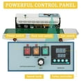 thumbnail image 3 of AKDSteel Continuous Band Sealer FR900K, Automatic Horizontal Sealing Machine, Digital Temperature Control, 110V, for PP, Aluminum Foil, PVC, 3 of 8