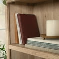 thumbnail image 4 of Sauder Aspen Post 5-Shelf Library Bookcase Bookcase, Prime Oak Finish, 4 of 14