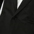 thumbnail image 5 of Slim Fit/Elegant/Party Cotton Blend, Shirt Pants Tie Suits Men's Suits Pieces (4-Pack) (Men's) L, 5 of 7