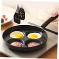 thumbnail image 4 of FUTUREORYY Flat Bottom Frying Pan Non Stick Fry Pan Silver 1Set for Even Cooking and Family Meals, 4 of 8