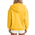 thumbnail image 4 of Zip Up Hoodies For Women Y2K Cardigan Sweatshirts Oversized Long Sleeve Tops Fall Fashion Jacket With Pockets, 4 of 6