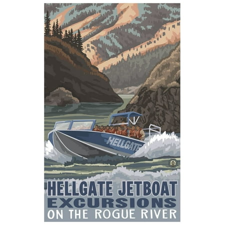 jet boats grants pass oregon hellgate jet boat grants pass oregon travel art print jet boats grants pass oregon hellgate jet boat grants pass oregon travel art print
