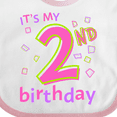 thumbnail image 4 of Inktastic It's My Second Birthday Boys or Girls Baby Bib, 4 of 4