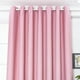 thumbnail image 5 of Cortina de ventana Zulema Panel de cortina de ventana Ojal Oscurecimiento 55 pulgadas Rosa Rosado, 5 of 8