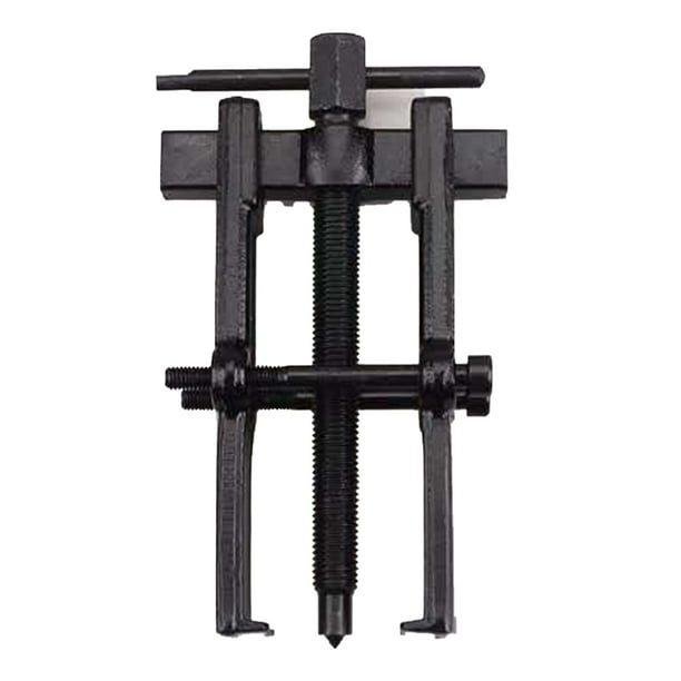 Extractor de cojinetes de 2 mordazas, herramienta de eliminación antideslizante eficiente, resistente al óxido, de acero con alto contenido de carbono, tratado térmicamente, 100mm/4in