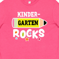 thumbnail image 4 of Inktastic Kindergarten Rocks with Pencil and Stars Youth T-Shirt, 4 of 5