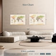 thumbnail image 3 of Elephant Stock My World Push Pin Map I Wall Art - Map Canvas Canvas - 51" x 34", 3 of 4