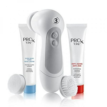 Olay ProX Microdermabrasion Plus Advanced Cleansing System, (Best At Home Microdermabrasion Kit)