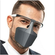 Protective Face Shield, Anti Splash and Saliva Spread Safety Shield Black
