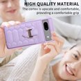 thumbnail image 4 of Nalacover for Google Pixel 7A Ring Holder Crossbody Wallet Case with Credit Card Slots, Lanyard Shoulder Strap Premium PU Leather Wrist Hand Strap Cover with Kickstand, Purple, 4 of 9