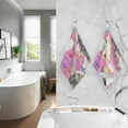 thumbnail image 6 of SKYSONIC Doggy Dessert Patterned Hand Towels 2 PCS, Cotton Bath Towel for Drying Face Hands Body ,Absorbent Lightweight Towels for Bathroom Ktichen Travel Gym, 16"x28", 6 of 7