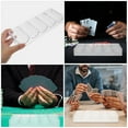 thumbnail image 2 of MOVTOTOP Transparent Acrylic Poker Chip Holder Durable Multifunction Storage Tray for Organizing Small Sundries 2pcs, 2 of 6