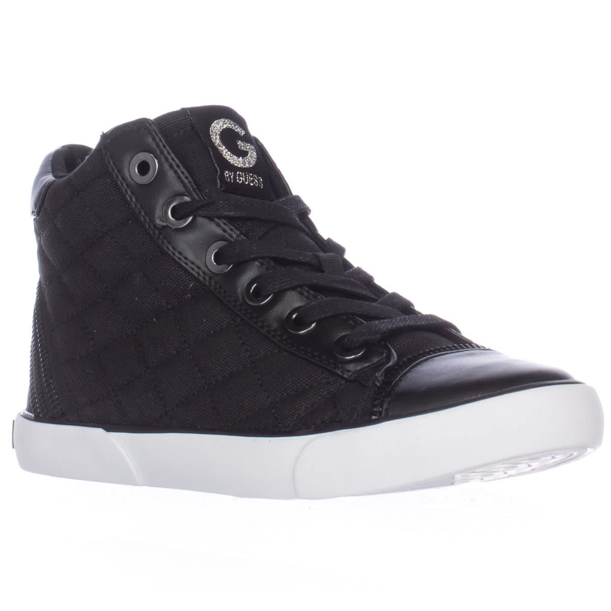 Womens G by GUESS Ceeci High Top Fashion Sneakers Black