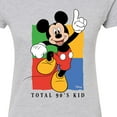 thumbnail image 3 of Disney - Total 90s Kid  - Juniors Fitted Graphic T-Shirt, 3 of 5