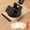 Black, variant on Floor Gap Fixer Tool Heavy Duty 45°Striking Surface Floor Gap Repair Tool Made of Iron & Enhanced Suction Cup with Slot Cutter and 5pcs Sticky Pads for Fixer Laminate/Vinyl Flooring Tools