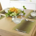 thumbnail image 4 of Ambesonne Ombre Place Mats Set of 4, Vintage Digital Design, Standard Size, Mustard and Brown, 4 of 6